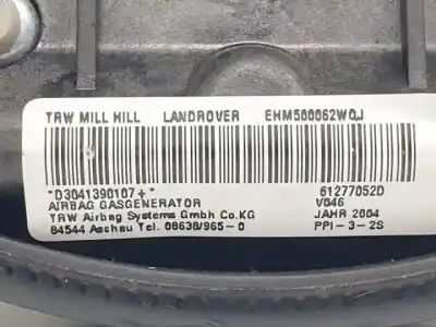 Автозапчасти б/у передняя левая подушка безопасности за land rover range rover iii (l322) 3.0 d 4x4 ссылки oem iam ehm500062wqj  