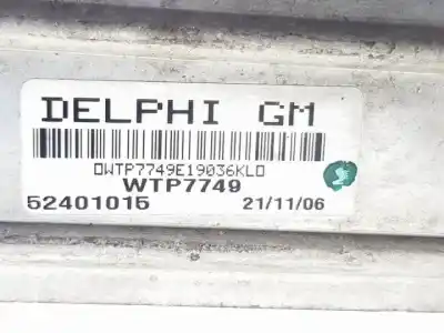 Peça sobressalente para automóvel em segunda mão intercooler por opel meriva z13dtj referências oem iam wtp7749  