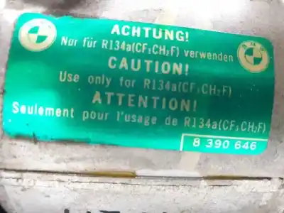 Peça sobressalente para automóvel em segunda mão compressor de ar condicionado a/a a/c por bmw serie 3 berlina (e36) 184e2 referências oem iam 8390646  