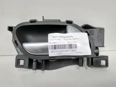 Peça sobressalente para automóvel em segunda mão puxador interior dianteiro direito por peugeot 508 9h05 referências oem iam 9660525380