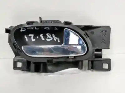 Second-hand car spare part interior right rear handle for peugeot 207 9h02 oem iam references 96555516vd