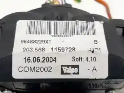 Second-hand car spare part headlights switch for citroen c3 kfu oem iam references 96488229xt  