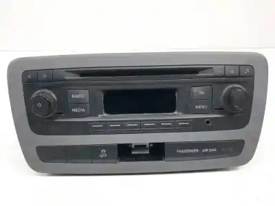Peça sobressalente para automóvel em segunda mão sistema de áudio / rádio cd por seat ibiza (6j5) cgpa referências oem iam 6j0035156azl