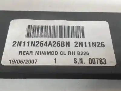 Автозапчасти б/у задняя правая наружная ручка за ford fusion (cbk) f6jb ссылки oem iam 2n11n264a26bn  6s61a218b08