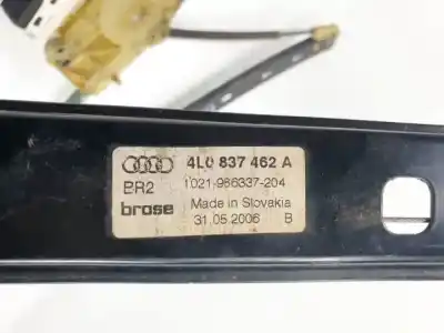 Second-hand car spare part passenger side right window regulator for audi q7 (4l) bug oem iam references 4l0959802b  