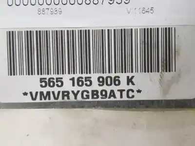 Автозапчастина б/у передня права подушка безопасности для skoda fabia (6y2/6y3) asz посилання на oem iam 6q0880204f  565167906k