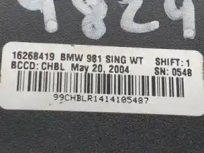 Peça sobressalente para automóvel em segunda mão antena por bmw x5 (e53) m57n306d4 referências oem iam 16268419  