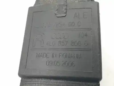 Автозапчастина б/у задній правий ремін безпеки для audi q7 (4l) bug посилання на oem iam 4l0857808g  