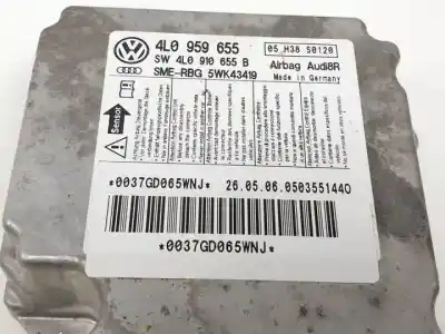 Second-hand car spare part airbag control unit for audi q7 (4l) bug oem iam references 5wk43419  4l0959655