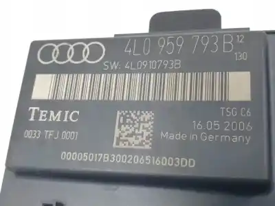 Second-hand car spare part electronic module for audi q7 (4l) bug oem iam references 4l0959793b  