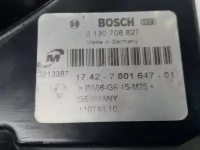 Pièce détachée automobile d'occasion ventilateur pour bmw serie 3 berlina (e90) 306d3 références oem iam 780164701  0130706827