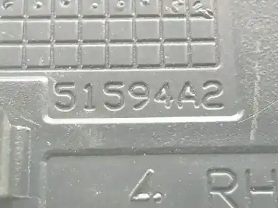 Автозапчасти б/у внутренняя задняя правая ручка за toyota corolla (e12) 3zzfe ссылки oem iam 51594a2  