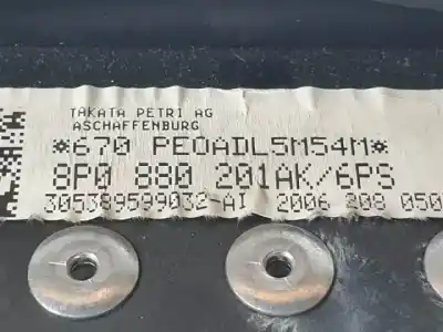 Автозапчастина б/у передня ліва подушка безопасности для audi a3 (8p) bmn посилання на oem iam 8p0880201ak  