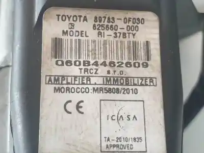 Автозапчастина б/у протикрадійний пристрій для toyota verso (aur2/zgr2) 2zrfae посилання на oem iam 897830f030  29653453
