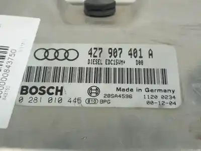 Автозапчасти б/у блок управления двигателем за audi a6 avant (4b5) ake ссылки oem iam 0281010445  