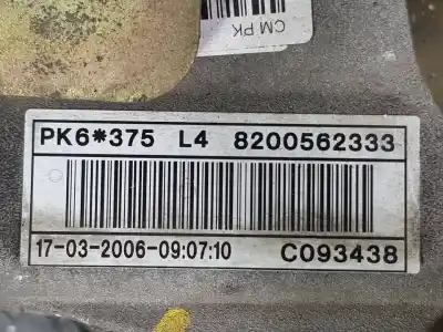 Pièce détachée automobile d'occasion boîte de vitesses pour renault trafic ii furgón f9q760/762 références oem iam pk6375 6 velocidades 