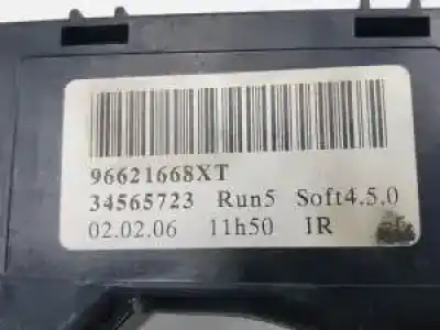 Автозапчасти б/у управление светом за citroen c4 coupe 9hx ссылки oem iam 96621668xt  