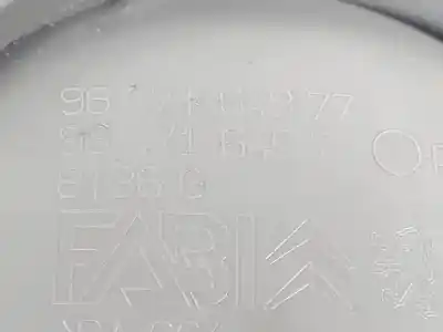 Second-hand car spare part interior left rear handle for citroen c3 kfu oem iam references 9647164577  8136d