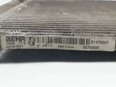 Автозапчастина б/у конденсат/радіатор кондиционера для opel corsa d z14xep посилання на oem iam 55700406  492175