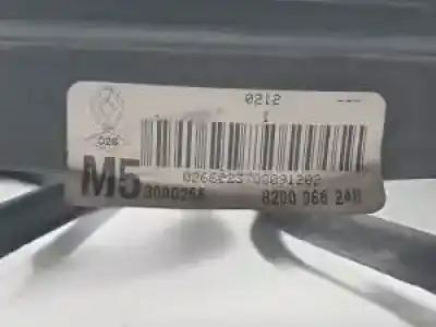Peça sobressalente para automóvel em segunda mão termoventilador elétrico por renault clio iii k9k768 referências oem iam 8200966248  