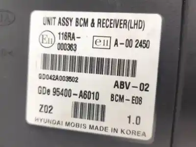 Second-hand car spare part electronic module for hyundai i30 ranchera familiar (gd) 1.4 crdi oem iam references 95400a6010  