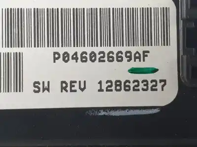 Pezzo di ricambio per auto di seconda mano avvertimento per chrysler pt cruiser cabrio edz riferimenti oem iam p04602669af  12862327