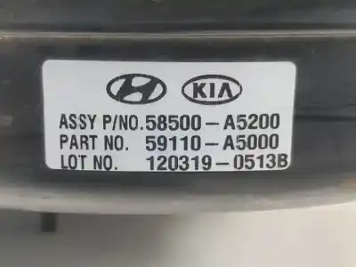 Автозапчастина б/у гальмівний серво для hyundai i30 ranchera familiar (gd) 1.4 crdi посилання на oem iam 58500a5200  1203190513b