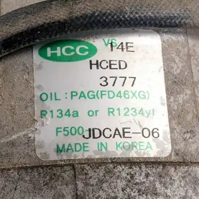 Second-hand car spare part air conditioning compressor for hyundai i30 ranchera familiar (gd) 1.4 crdi oem iam references jdcae06  
