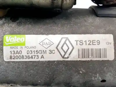 Автозапчастина б/у двигун запускається для renault clio ii fase ii (b/cb0) k9k17 посилання на oem iam 8200836473a  