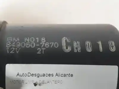 Автозапчастина б/у двигатель передніх склоочисників для mazda mx-5 (nb) bp посилання на oem iam 8490507670  
