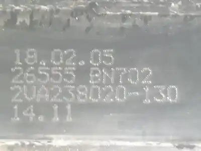 Gebrauchtes Autoersatzteil rückleuchte außen links zum nissan almera (n16/e) d-yd22 oem-iam-referenzen 26555bn702  2va238020130
