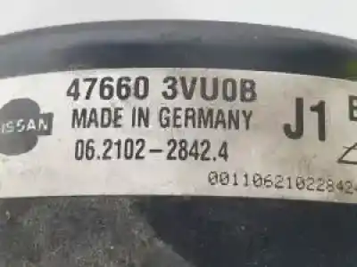 Peça sobressalente para automóvel em segunda mão abs por nissan note (e12) 1.5 dci referências oem iam 476603vu0b  28515621003