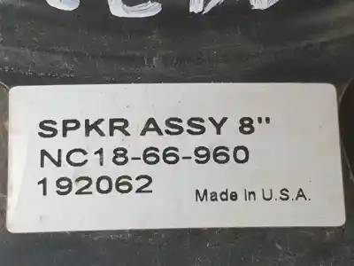 Second-hand car spare part audio system / radio cd for mazda mx-5 (nb) bp oem iam references nc1866960  
