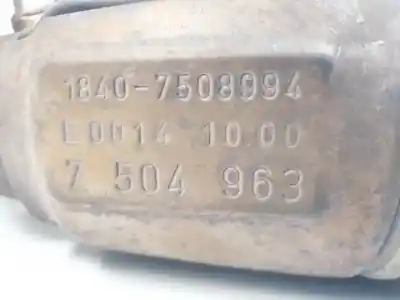 Gebrauchtes Autoersatzteil katalysator zum bmw serie 5 berlina (e39) 306s3 oem-iam-referenzen 18407508994  7504963