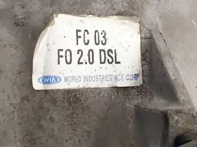 Peça sobressalente para automóvel em segunda mão caixa de velocidades por hyundai trajet (fo) d4ea referências oem iam f020dsl 5 velocidades 