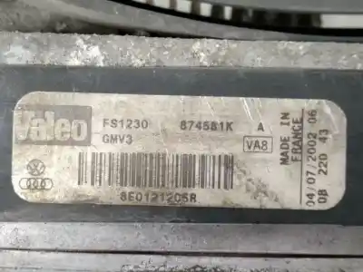 Автозапчастина б/у електро вентилятор для audi a4 cabrio (8h) 2.4 v6 30v cat (bdv) посилання на oem iam 10952900  