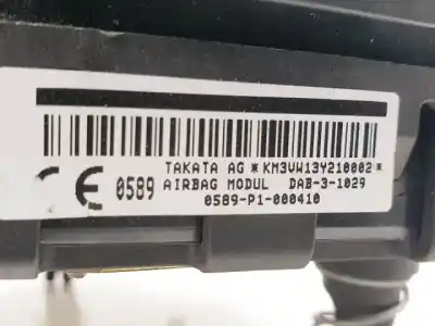Peça sobressalente para automóvel em segunda mão airbag dianteiro esquerdo por nissan note (e12) 1.5 dci referências oem iam 0589p1000410  0569p1000232