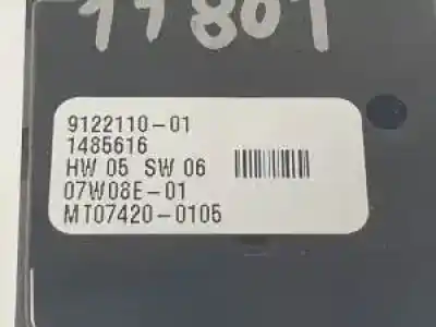 Second-hand car spare part left front power window switch for bmw 5 (e60) 520 i oem iam references 9122101001  