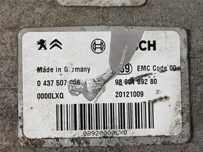 Second-hand car spare part rear differential for peugeot 3008 rh02 oem iam references 9800189280  0437507006