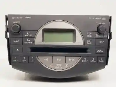 Second-hand car spare part audio system / radio cd for toyota rav 4 (a3) 2adfhv oem iam references 8612042220