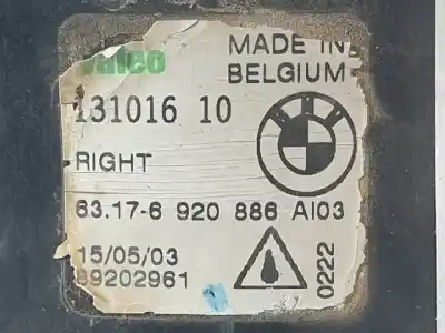 Автозапчастина б/у правий протитуман для bmw x5 (e53) m57-306d1 посилання на oem iam 63176920886  13101610
