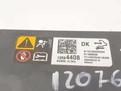 Автозапчастина б/у блок управління подушками безпеки для opel mokka a17dts посилання на oem iam 13594408  8110100000000x