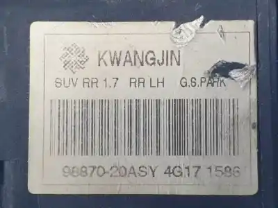 Second-hand car spare part rear left window regulator for opel mokka a17dts oem iam references 9887020asy  