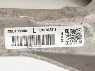 Peça sobressalente para automóvel em segunda mão caixa de direção por nissan note (e12) 1.5 dci referências oem iam 480013vv0a  6900002818