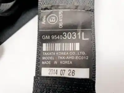 Автозапчасти б/у задний левый ремень безопасности за opel mokka a17dts ссылки oem iam 95403031l  