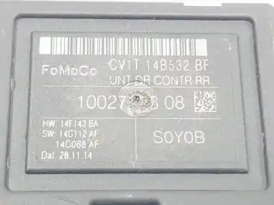 Second-hand car spare part central locking pump for ford fiesta (ccn) sfja oem iam references cv1t14b532bf  