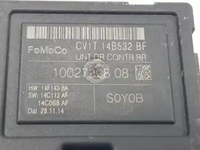 Second-hand car spare part central locking pump for ford fiesta (ccn) sfja oem iam references cv1t14b532bf  