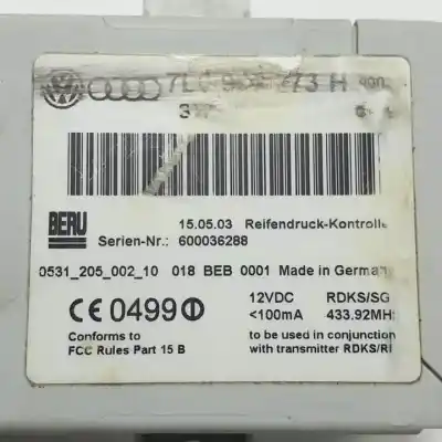 Автозапчастина б/у електронний модуль для porsche cayenne (typ 9pa) m4800 посилання на oem iam 7l0907273h  