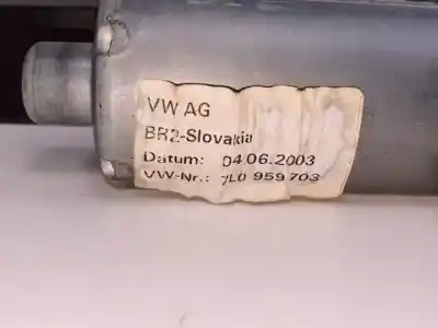 Автозапчастина б/у двиг скла задне ліво для porsche cayenne (typ 9pa) m4800 посилання на oem iam 7l0959703  7l0959795