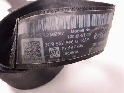 Автозапчасти б/у задний правый ремень безопасности за volkswagen passat variant (3c5) bmp ссылки oem iam 3c9857806g  193857737a